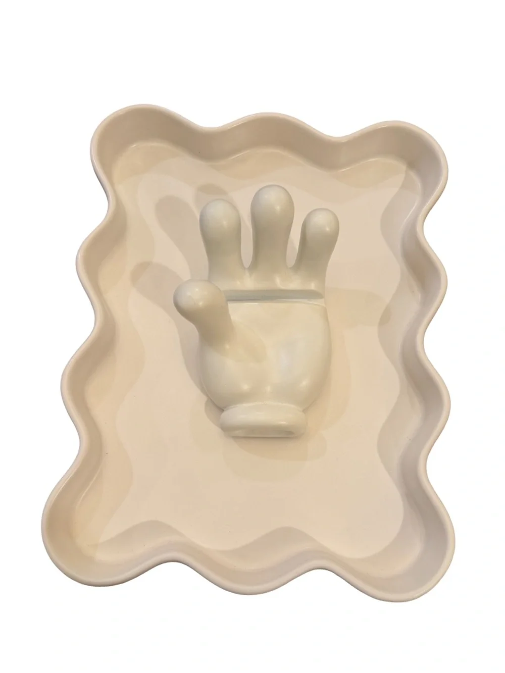 Disney Mickey Mouse  Glove Hand Business Card Holder – Desktop Office Decor